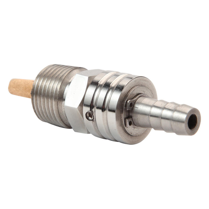Prism - 3/8" NPT Petcock - Polished Stainless Steel