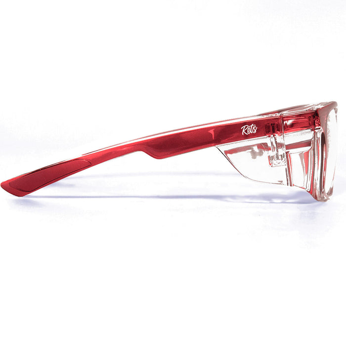 Rets - Remy Z87+ Motorcycle Riding Glasses - Red