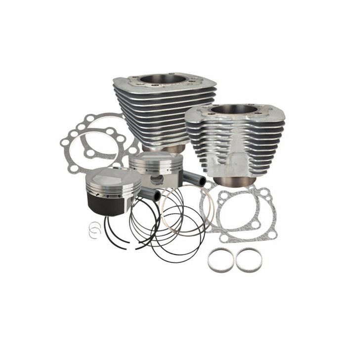 S&S Cycle - 1250cc Big Bore Kit Sportster 1986-2017 - Silver - 11.2 : 1 Compression Ratio