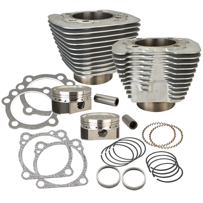 S&S Cycle - 883 To 1200 Conversion Kit Sportster 1986-2017 - Silver
