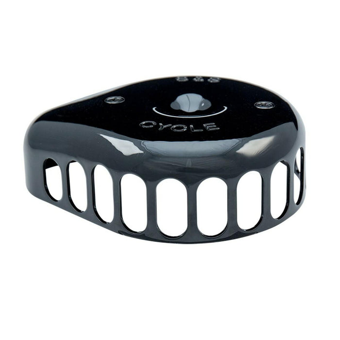 S&S Cycle - Mini Teardrop Stealth Air Cleaner Cover - Black