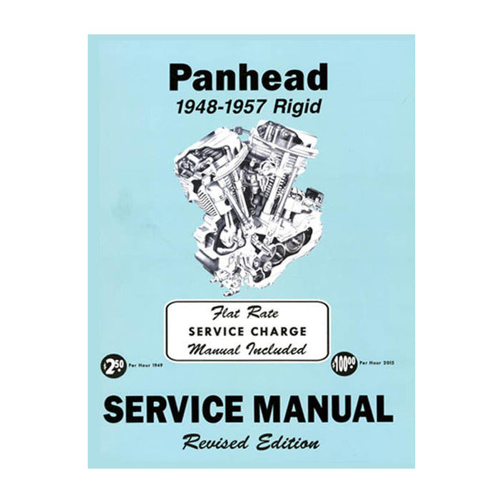 Service Manual for Harley Davidson '48-'57 Rigid Panheads