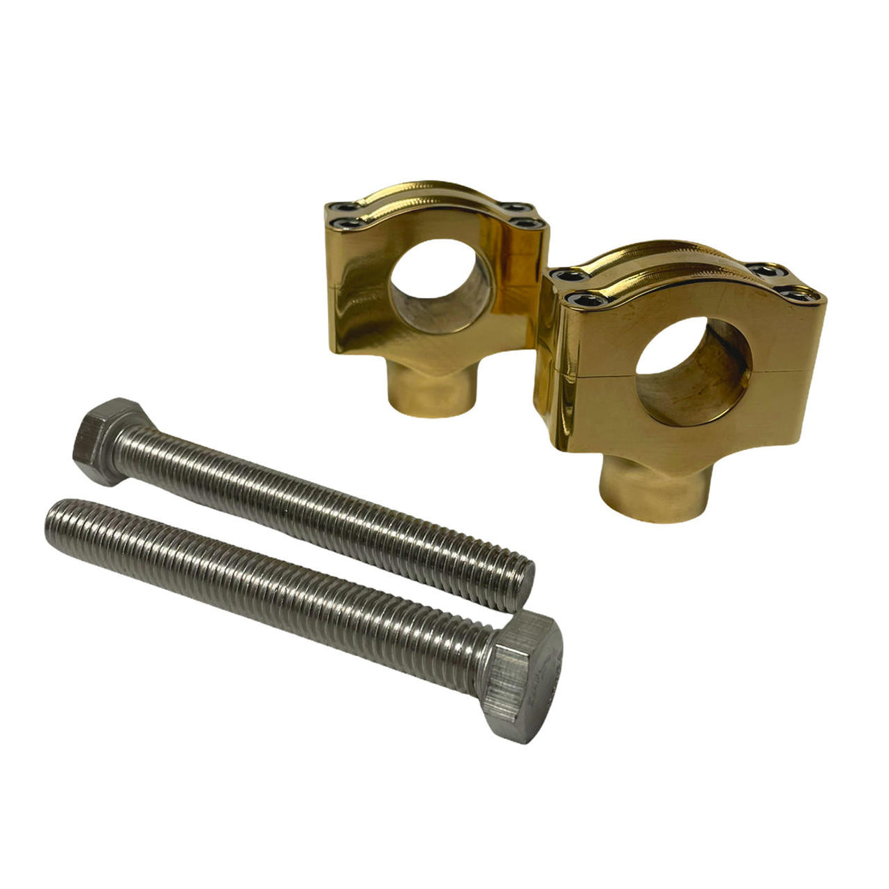 Shorty Risers - Brass — Throttle Addiction