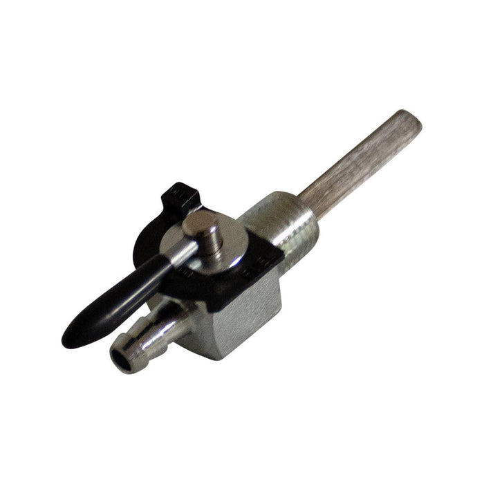 1/4" NPT Petcock with Filter Screen - Straight  - 180 Degree - Fuel Valve