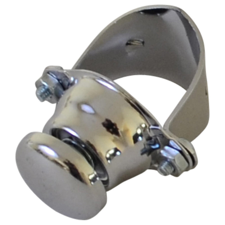 Chrome Horn/kill  Button 7/8"