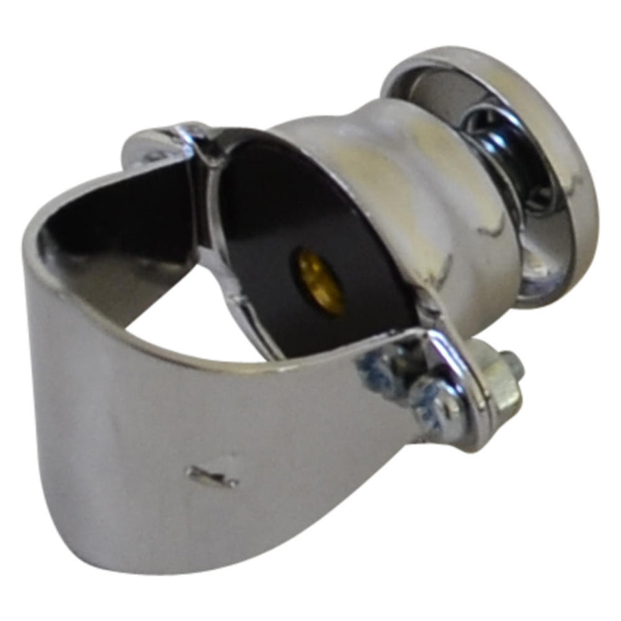 Chrome Horn/kill  Button 7/8"