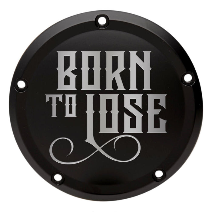 Custom Harley Derby Cover "Born to Lose"