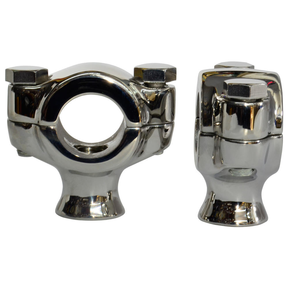 Flanders Style Motorcycle Risers - Short — Throttle Addiction