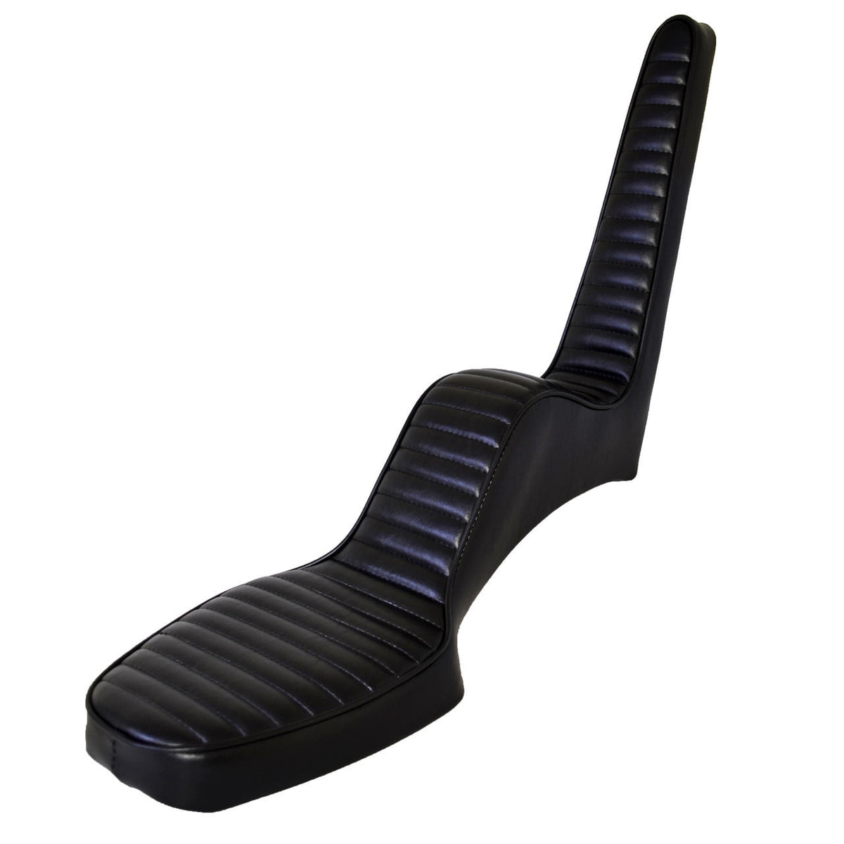 King & Queen Seat For Sportster '86-'03 - Pleated Stitch