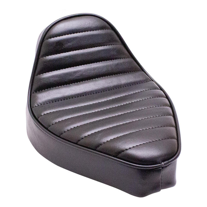 Solo Seat for Sportster Hardtail Kit - Pleated Stitch