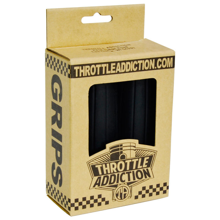 Throttle Addiction - Classico Grips - Black - 1"