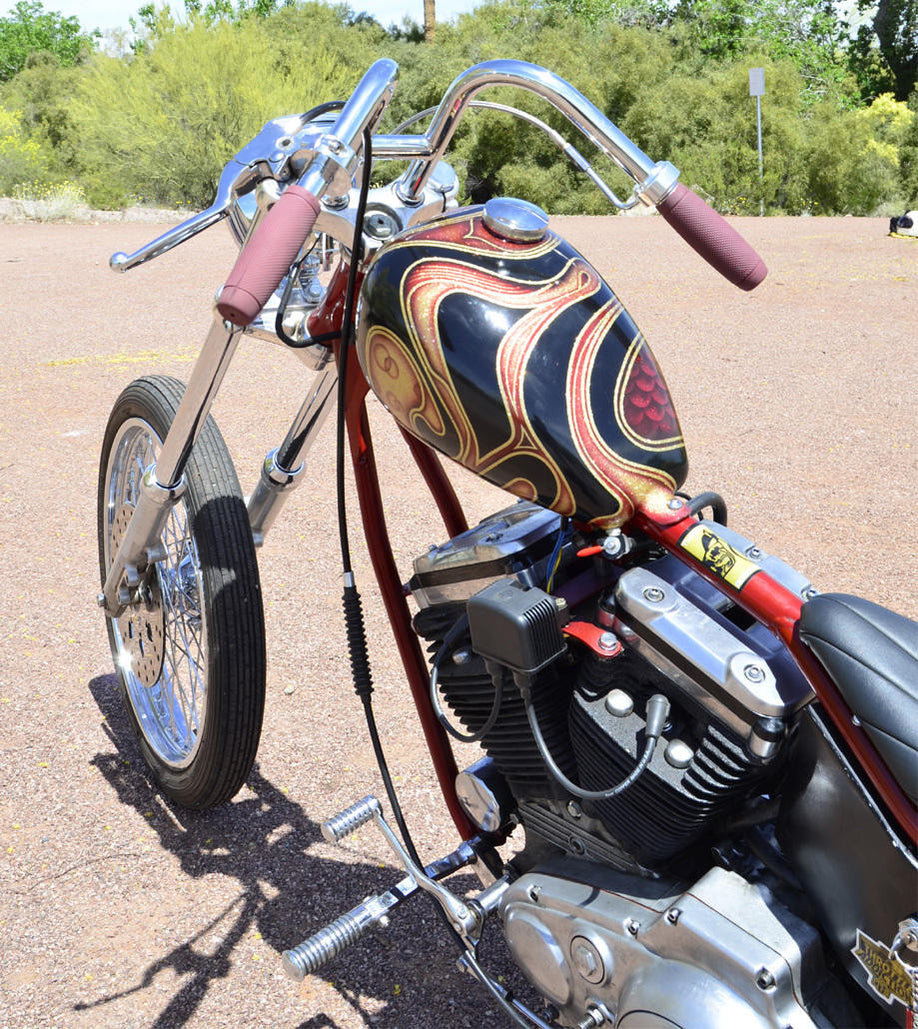 Throttle Addiction Rabbit Ear Handlebars - Chrome