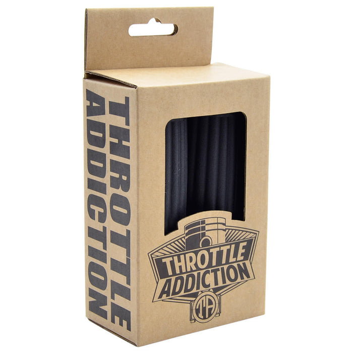 Throttle Addiction - Tour Grips - Black - 1"
