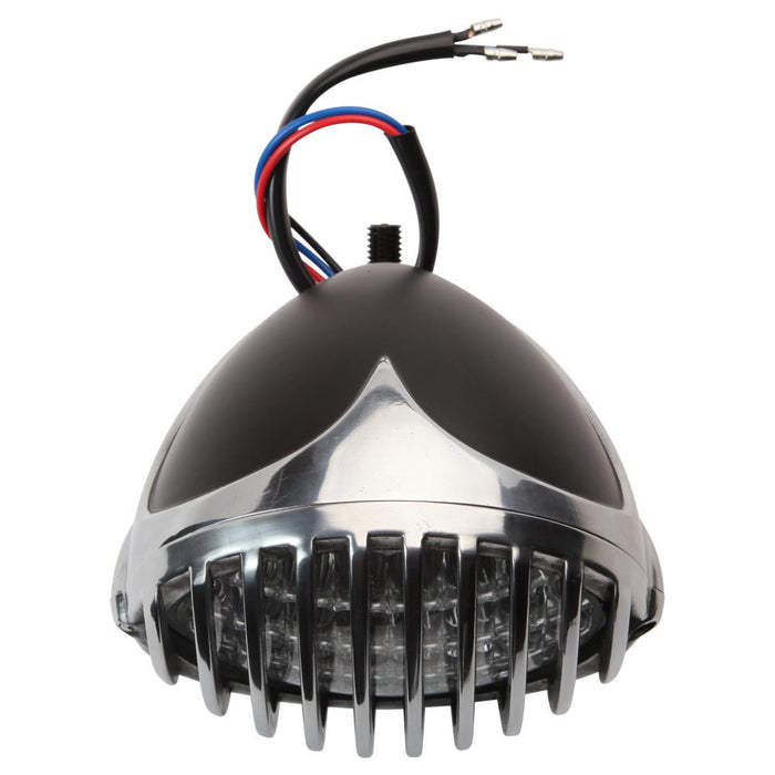 5" Grille Headlight - Black and Polished