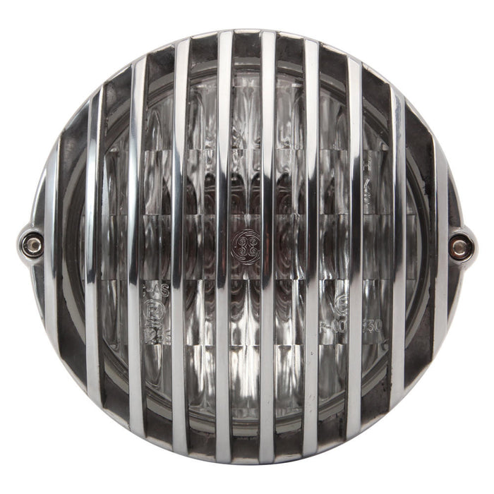 5" Grille Headlight - Black and Polished