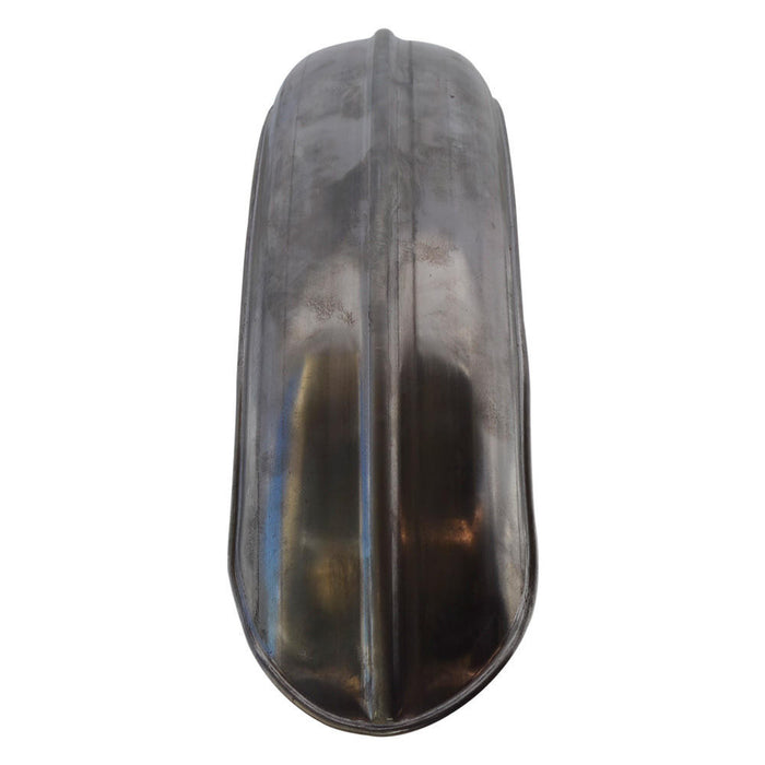 5" Rolled Edge Ribbed Motorcycle Fender