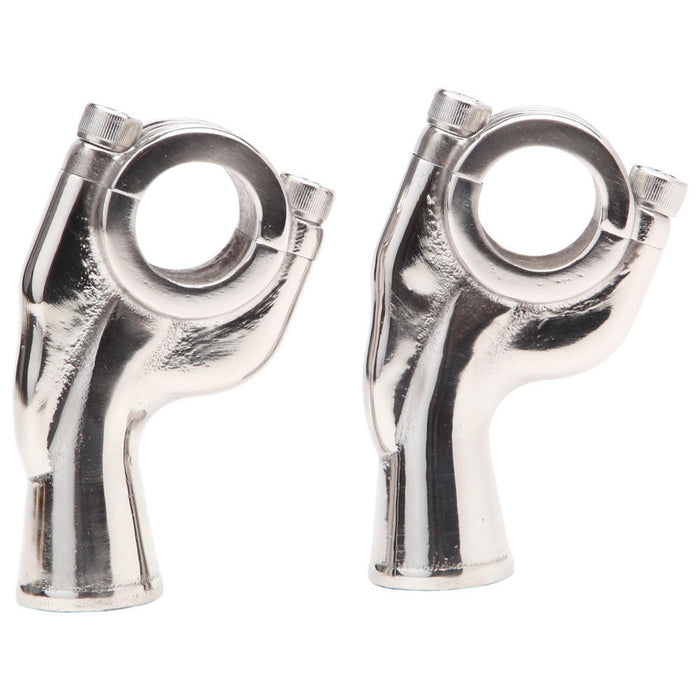 Lax Pullback Risers Stainless Steel - 1"